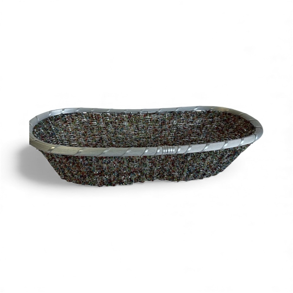 IHI Beaded Aluminum Basket